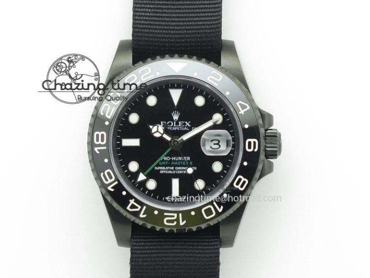 0504 GMT Master II 116713 GMF 904L Steel Edition Green Dial on SS YG Bracelet A Lightweight 3386